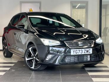 SPOTICAR Seat Ibiza 1.0 Tsi Fr Sport Euro 6 (s/s) 5dr Used Car - City Car Petrol Black - Peterborough - 1200634232_1