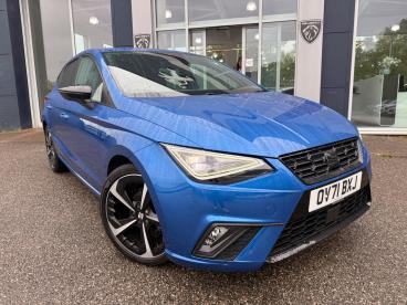 SPOTICAR Seat Ibiza 1.0 Tsi Fr Sport Euro 6 (s/s) 5dr Used Car - City Car Petrol Blue - Rugby - 1200643487_2