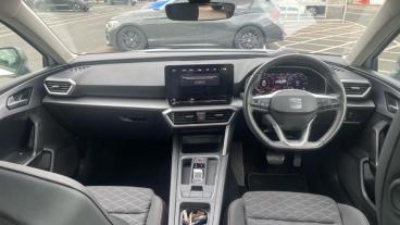 SPOTICAR Seat Leon 1.0 Etsi Mhev Fr Dsg Euro 6 (s/s) 5dr Used Car - Saloon Hybrid White - Chingford - 1200521564_4