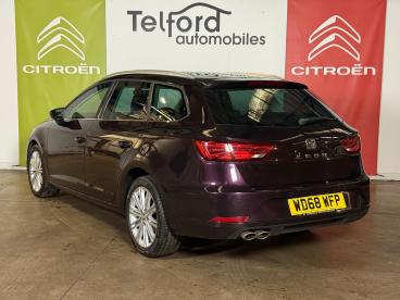 SPOTICAR Seat Leon 1.5 Tsi Evo Xcellence St Dsg Euro 6 (s/s) 5dr Used Car - Estate Petrol Purple - Carlisle - 1200557556_2