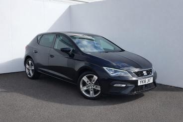SPOTICAR Seat Leon 1.4 Tsi Fr Technology Euro 6 (s/s) 5dr Used Car - Saloon Petrol Black - Trowbridge - 1200586247_1