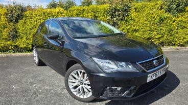 SPOTICAR Seat Leon 1.2 Tsi Se Dynamic Technology Euro 6 (s/s) 5dr Used Car - Saloon Petrol Black - Llangefni - 1200588614_1