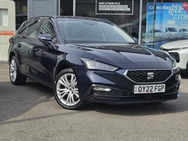 SPOTICAR Seat Leon 1.5 Tsi Evo Se Dynamic Euro 6 (s/s) 5dr Used Car - Estate Petrol Blue - Watford - 1200592489_1