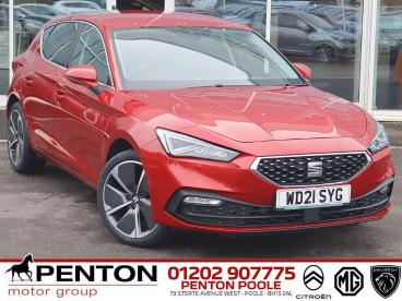 SPOTICAR Seat Leon 1.0 Etsi Mhev Xcellence Lux Dsg Euro 6 (s/s) 5dr Used Car - Saloon Hybrid Red - Poole - 1200594866_1