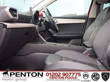 SPOTICAR Seat Leon 1.0 Etsi Mhev Xcellence Lux Dsg Euro 6 (s/s) 5dr Used Car - Saloon Hybrid Red - Poole - 1200594866_3