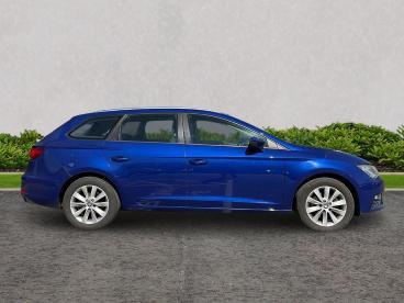 SPOTICAR Seat Leon 1.6 Tdi Se Technology St Dsg Euro 6 (s/s) 5dr Used Car - Estate Diesel Blue - Ashford - 1200597002_5