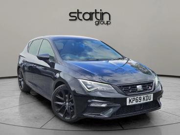 SPOTICAR Seat Leon 1.5 Tsi Evo Fr Black Edition Euro 6 (s/s) 5dr Used Car - Saloon Petrol Black - Redditch - 1200598460_1