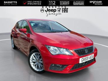 SPOTICAR Seat Leon 1.5 Tsi Evo Se Dynamic Euro 6 (s/s) 5dr Used Car - Saloon Petrol Red - Swansea - 1200623380_1