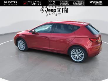 SPOTICAR Seat Leon 1.5 Tsi Evo Se Dynamic Euro 6 (s/s) 5dr Used Car - Saloon Petrol Red - Swansea - 1200623380_5