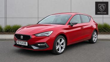 SPOTICAR Seat Leon 1.4 Ehybrid 12.8kwh Fr Dsg Euro 6 (s/s) 5dr Used Car - Saloon Plug-in Hybrid Red - Rochdale - 1200636678_1
