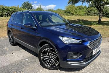 SPOTICAR Seat Tarraco 1.5 Tsi Evo Xcellence Euro 6 (s/s) 5dr Used Car - Suv Petrol Blue - Bridgend - 1200623231_1