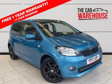 SPOTICAR Skoda Citigo 1.0 Mpi Colour Edition Euro 6 5dr Used Car - City Car Petrol Blue - Bridgend - 1200573603_1