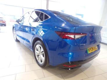 SPOTICAR Skoda Enyaq Iv 82kwh 85 Edition Coupe Auto 5dr (dc135kw) Used Car - Suv Electric Blue - Ashington - 1200531795_2