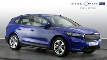 SPOTICAR Skoda Enyaq Iv 62kwh 60 Auto 5dr (dc120kw) Used Car - Suv Electric Blue - Birmingham - 1200547014_1