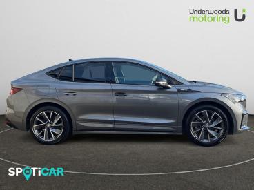 SPOTICAR Skoda Enyaq Iv 82kwh 85x Sportline Plus Coupe Auto 4wd 5dr (dc175 Used Car - Suv Electric Grey - Sudbury - 1200561626_4