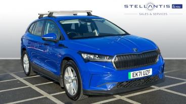 SPOTICAR Skoda Enyaq Iv 62kwh 60 Auto 5dr Used Car - Suv Electric Blue - Chingford - 1200571981_1