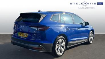 SPOTICAR Skoda Enyaq Iv 62kwh 60 Auto 5dr Used Car - Suv Electric Blue - Wimbledon - 1200582042_3