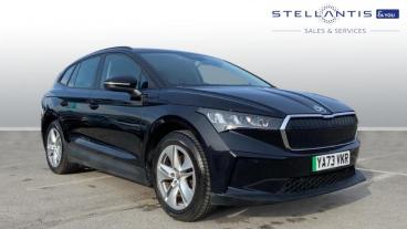 SPOTICAR Skoda Enyaq Iv 62kwh 60 Auto 5dr (dc120kw) Used Car - Suv Electric Black - Preston - 1200588753_1