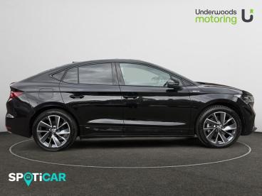 SPOTICAR Skoda Enyaq Iv 82kwh 85x Sportline Plus Coupe Auto 4wd 5dr (dc175 Used Car - Suv Electric Black - Sudbury - 1200596396_5