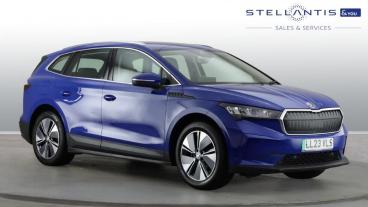 SPOTICAR Skoda Enyaq Iv Iv 82kwh 80 Auto 5dr (dc125kw) Used Car - Suv Electric Blue - Birmingham - 1200623276_1