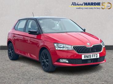 SPOTICAR Skoda Fabia 1.0 Tsi Colour Edition Euro 6 (s/s) 5dr Used Car - City Car Petrol Red - Wallsend - 1200519433_1