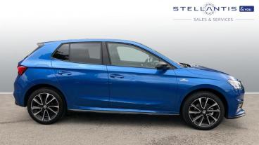 SPOTICAR Skoda Fabia 1.0 Tsi Monte Carlo Euro 6 (s/s) 5dr Used Car - City Car Petrol Blue - Liverpool - 1200542371_2