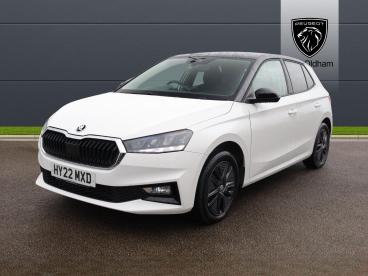 SPOTICAR Skoda Fabia 1.0 Tsi Colour Edition Euro 6 (s/s) 5dr Used Car - City Car Petrol White - Oldham - 1200551365_3