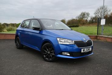 SPOTICAR Skoda Fabia 1.0 Colour Edition Euro 6 (s/s) 5dr Used Car - City Car Petrol Blue - Ballymena County Antrim - 1200559781_1