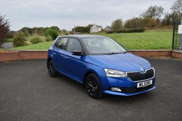 SPOTICAR Skoda Fabia 1.0 Colour Edition Euro 6 (s/s) 5dr Used Car - City Car Petrol Blue - Ballymena County Antrim - 1200559781_5