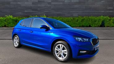 SPOTICAR Skoda Fabia 1.0 Tsi Se L Dsg Euro 6 (s/s) 5dr Used Car - City Car Petrol Blue - Telford - 1200583295_1