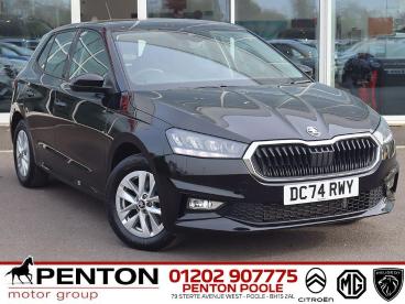 SPOTICAR Skoda Fabia 1.0 Tsi Se Edition Dsg Euro 6 (s/s) 5dr Used Car - City Car Petrol Black - Poole - 1200593777_1