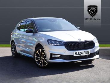 SPOTICAR Skoda Fabia 1.0 Tsi Monte Carlo Euro 6 (s/s) 5dr Used Car - City Car Petrol Silver - Rochdale - 1200594847_1