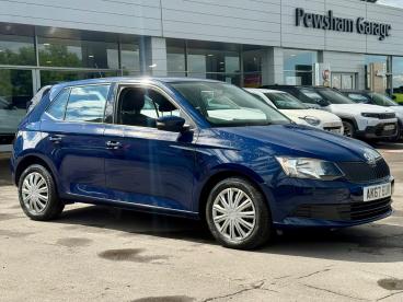 SPOTICAR Skoda Fabia 1.0 S Euro 6 (s/s) 5dr Used Car - City Car Petrol Blue - Chippenham - 1200598907_1