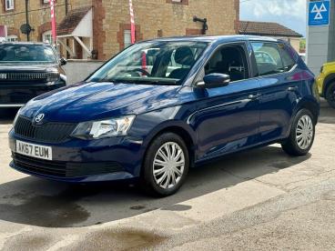 SPOTICAR Skoda Fabia 1.0 S Euro 6 (s/s) 5dr Used Car - City Car Petrol Blue - Chippenham - 1200598907_3