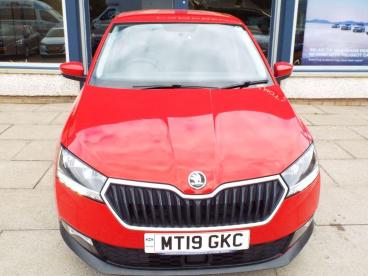 SPOTICAR Skoda Fabia 1.0 Se Euro 6 (s/s) 5dr Used Car - City Car Petrol Red - Campeltown - 1200601456_2