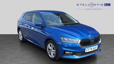 SPOTICAR Skoda Fabia 1.0 Tsi Se L Dsg Euro 6 (s/s) 5dr Used Car - City Car Petrol Blue - Sheffield - 1200604163_1