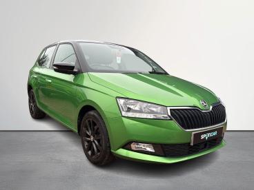SPOTICAR Skoda Fabia 1.0 Colour Edition Euro 6 (s/s) 5dr Used Car - City Car Petrol Green - Letchworth - 1200606437_1