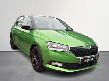 SPOTICAR Skoda Fabia 1.0 Colour Edition Euro 6 (s/s) 5dr Used Car - City Car Petrol Green - Letchworth - 1200606437_5