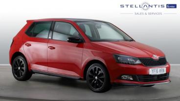 SPOTICAR Skoda Fabia 1.2 Tsi Monte Carlo Euro 6 (s/s) 5dr Used Car - City Car Petrol Red - Birmingham - 1200608624_1