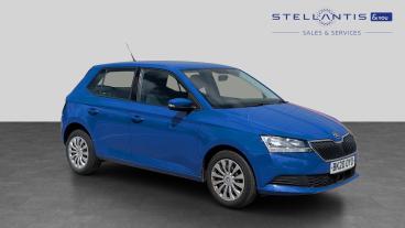 SPOTICAR Skoda Fabia 1.0 S Euro 6 (s/s) 5dr Used Car - City Car Petrol Blue - Liverpool - 1200612750_1