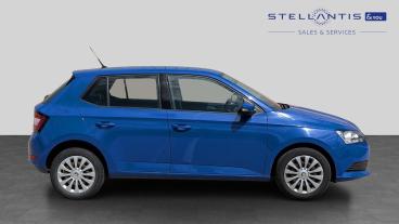 SPOTICAR Skoda Fabia 1.0 S Euro 6 (s/s) 5dr Used Car - City Car Petrol Blue - Liverpool - 1200612750_2