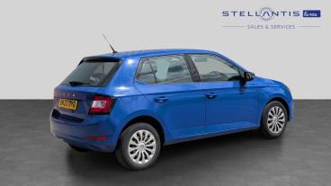 SPOTICAR Skoda Fabia 1.0 S Euro 6 (s/s) 5dr Used Car - City Car Petrol Blue - Liverpool - 1200612750_3