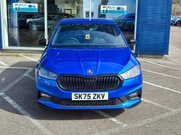 SPOTICAR Skoda Fabia 1.0 Tsi Monte Carlo Edition Dsg Euro 6 (s/s) 5dr Used Car - City Car Petrol Blue - Moray - 1200612965_2
