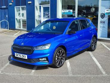 SPOTICAR Skoda Fabia 1.0 Tsi Monte Carlo Edition Dsg Euro 6 (s/s) 5dr Used Car - City Car Petrol Blue - Moray - 1200612965_3