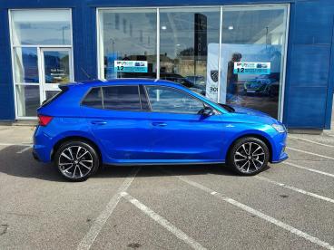 SPOTICAR Skoda Fabia 1.0 Tsi Monte Carlo Edition Dsg Euro 6 (s/s) 5dr Used Car - City Car Petrol Blue - Moray - 1200612965_4