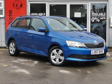 SPOTICAR Skoda Fabia 1.0 Tsi Se Dsg Euro 6 (s/s) 5dr Used Car - City Car Petrol Blue - Watford - 1200630279_1