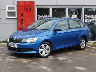 SPOTICAR Skoda Fabia 1.0 Tsi Se Dsg Euro 6 (s/s) 5dr Used Car - City Car Petrol Blue - Watford - 1200630279_4