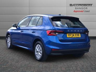 SPOTICAR Skoda Fabia 1.0 Tsi Se Comfort Euro 6 (s/s) 5dr Used Car - City Car Petrol Blue - Bangor - 1200634661_2