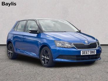 SPOTICAR Skoda Fabia 1.0 Tsi Colour Edition Euro 6 (s/s) 5dr Used Car - City Car Petrol Blue - Worcester - 1200636964_1