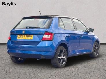 SPOTICAR Skoda Fabia 1.0 Tsi Colour Edition Euro 6 (s/s) 5dr Used Car - City Car Petrol Blue - Worcester - 1200636964_2